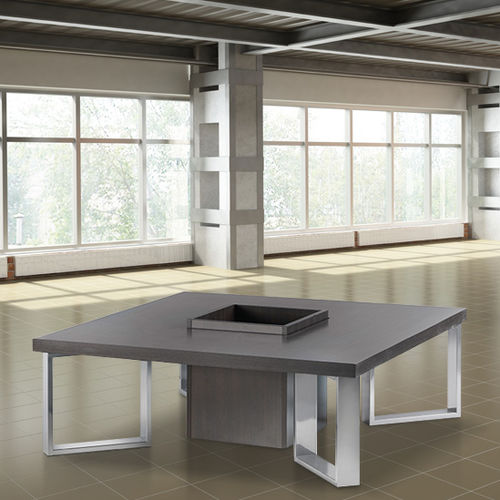 Panca contemporanea - SKA : PQM 120 - GEKIPS - in MDF / in acciaio con rivestimento a polvere / in melaminico