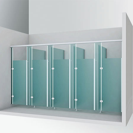 Cabina per bagni pubblici in vetro - PBOX 120 - GEKIPS - per doccia / per edifici pubblici