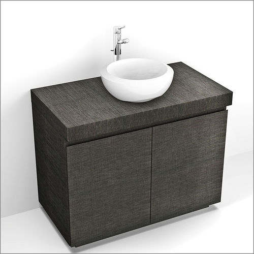 Piano lavabo in legno - ACCSINKD - GEKIPS - ad uso professionale