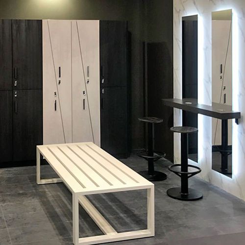 Panca contemporanea - TECNO - GEKIPS - in alluminio anodizzato / senza schienale / senza braccioli