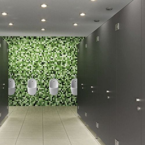 Cabina per bagni pubblici in HPL - VOOX-T - GEKIPS - per toilette / per edifici pubblici