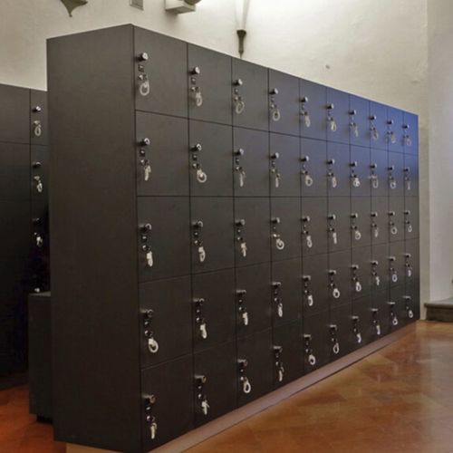 Armadietto spogliatoio in melaminico - PEOPLE - GEKIPS - RFID / a combinazione / con smart card