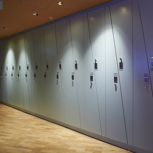 Armadietto spogliatoio in melaminico - ATELIER - GEKIPS - a chiave / contract / con sistema di sicurezza