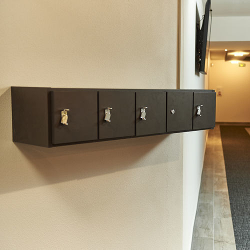 Armadietto di deposito in melaminico - ATHENA : 5 portes fixation murale - GEKIPS - RFID / a combinazione / a scheda