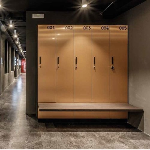 Panca per spogliatoio contemporanea - UP - GEKIPS - in MDF / senza schienale / senza braccioli
