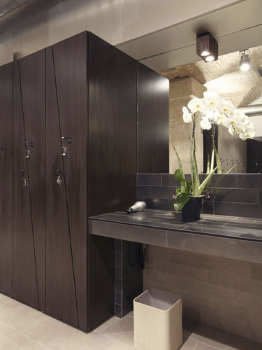 Armadietto spogliatoio in legno - ATELIER : ATR02 - GEKIPS - con sistema di sicurezza
