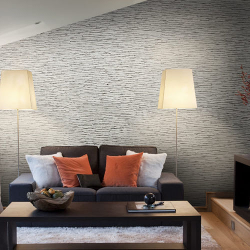Rivestimento murale per interni - Sumatra — SUA401 - Omexco - in bambù / non tessuto / aspetto tessuto