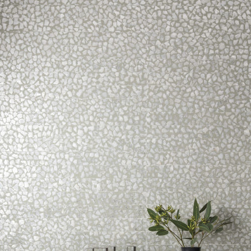 Rivestimento murale per interni - Seraya — SRA170 series - Omexco - in madreperla / non tessuto / aspetto mosaico