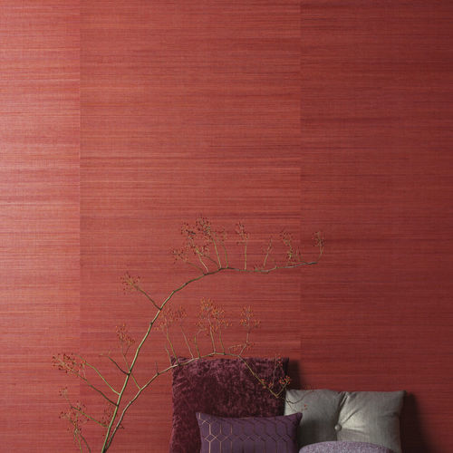 Rivestimento murale per interni - Seraya — SRA43 series - Omexco - in sisal / non tessuto / lucido