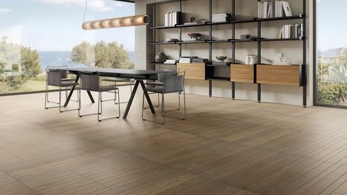 Parquet multistrato - TRAME - Listone Giordano - in rovere / spazzolato / da incollare