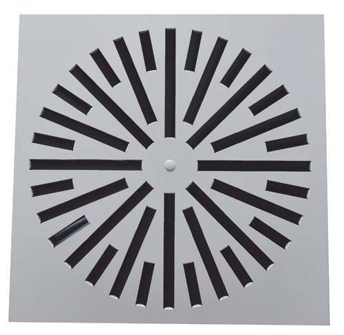 Diffusore d'aria da soffitto - DTR / DTE / DTR - C - FRANCE AIR - quadrato / rotondo / a fessura