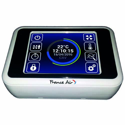 Regolatore per sistema di ventilazione per sistema di ventilazione - Oxéo Touch² - FRANCE AIR - KNX