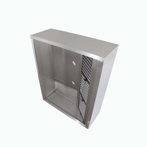 Cappa a muro - MAÏA  - FRANCE AIR - professionale / con illuminazione integrata