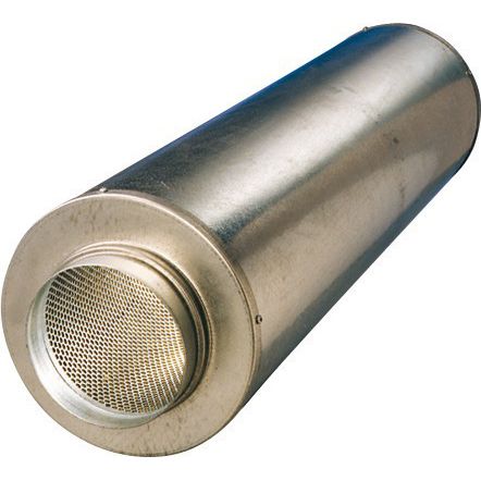 Silenziatore per fori di ventilazione in acciaio galvanizzato - SC - VMC  - FRANCE AIR - in lamiera forata