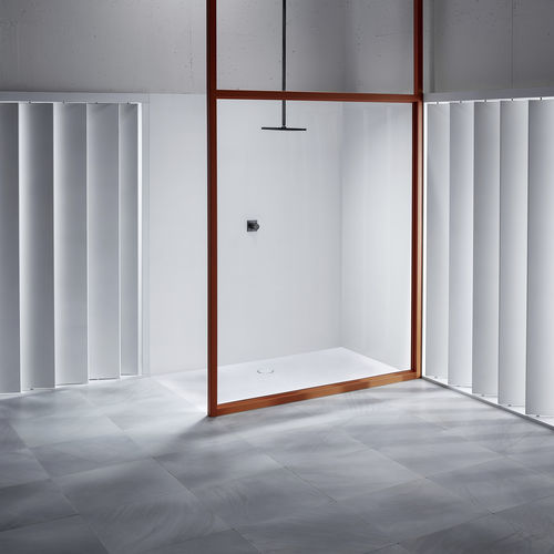 Piatto doccia rettangolare - BetteFloor Side - Bette GmbH & Co. KG - da appoggio / in titanio / di Tesseraux + Partner