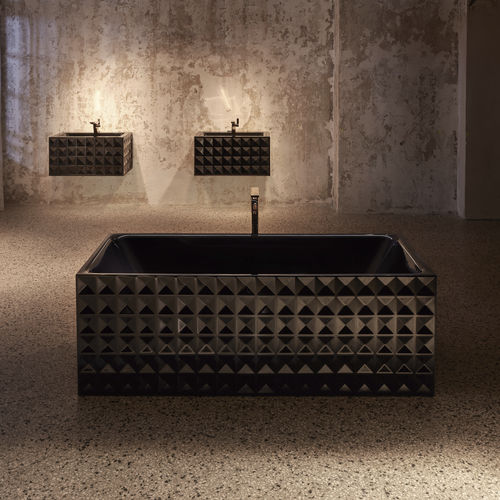 Vasca da bagno da appoggio - BetteLoft Ornament - Bette GmbH & Co. KG - per ambiente abitativo / in titanio / contemporanea