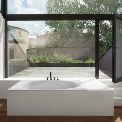 Vasca da bagno per ambiente abitativo - BetteEve - Bette GmbH & Co. KG - in titanio / contemporanea / 2 posti