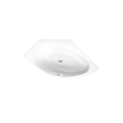 Vasca da bagno d'angolo - BettePool III Panel - Bette GmbH & Co. KG - per ambiente abitativo / in titanio / contemporanea