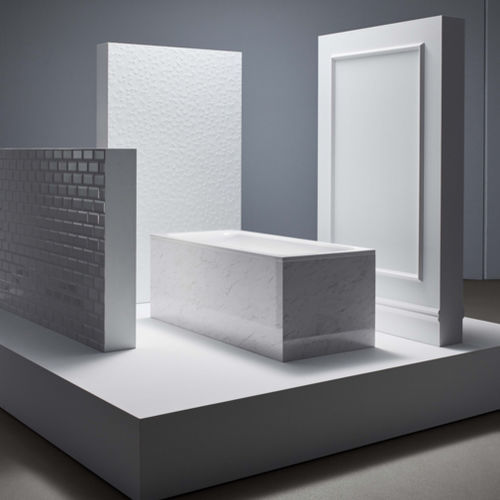 Vasca da bagno per ambiente abitativo - BetteSelect with side overflow - Bette GmbH & Co. KG - in titanio / contemporanea / grigia