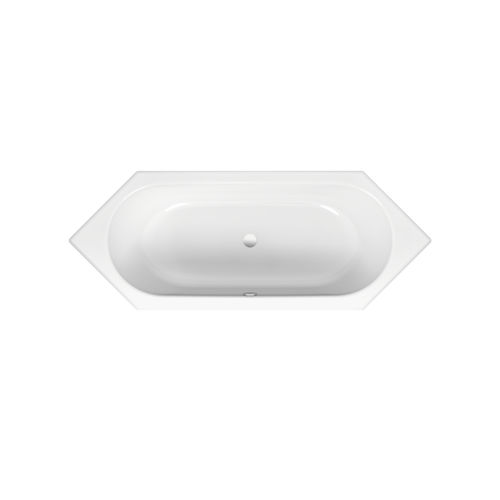 Vasca da bagno per ambiente abitativo - BetteStarlet Hexa - Bette GmbH & Co. KG - in titanio / contemporanea / 2 posti