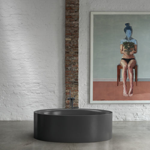 Vasca da bagno ovale - BetteEve Oval Silhouette - Bette GmbH & Co. KG - da appoggio / per ambiente abitativo / in titanio