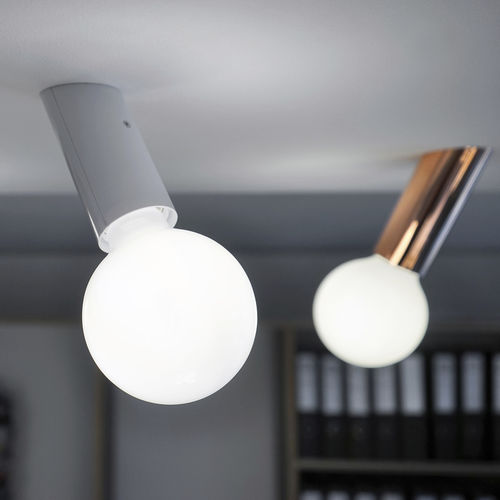 Plafoniera design originale - DNA EASY - next - rotonda / in ABS / alogena