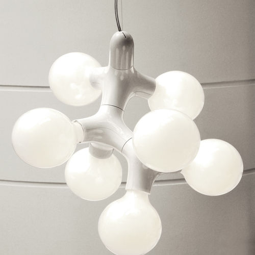Lampada a sospensione - DNA TRIPLE - next - in ABS / design originale / con cavo