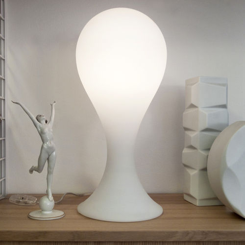 Lampada da tavolo - LIQUID LIGHT: DROP_4 SMALL - next - in polietilene / design originale / con cavo