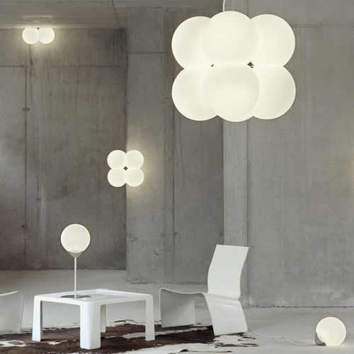 Applique design originale - MOLECULAR_LIGHT: ML_1 - next - da interno / in alluminio / in polietilene