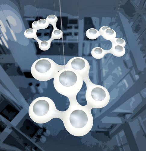 Lampada a sospensione - COSMO - next - in polipropilene / design originale / con cavo