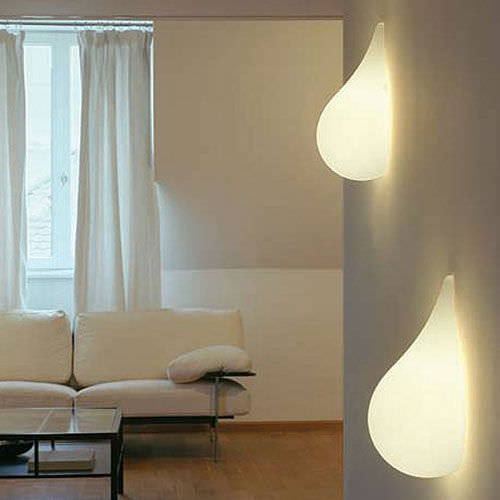 Applique design originale - LIQUID LIGHT: DROP_3 SMALL - next - da interno / in polietilene / per uso residenziale
