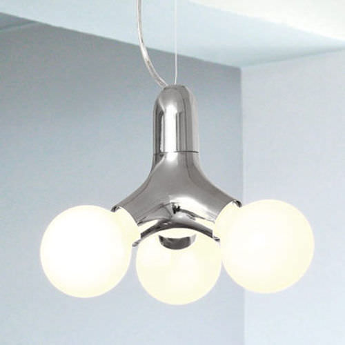 Lampada a sospensione - DNA SINGLE - next - in ABS / design originale / con cavo