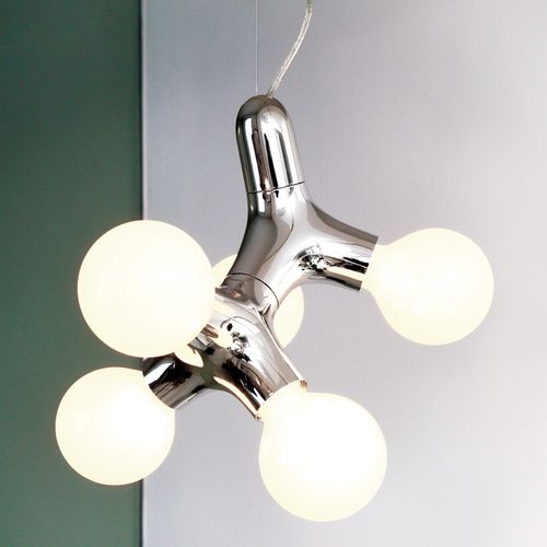 Lampada a sospensione - DNA DOUBLE - next - in ABS / design originale / con cavo