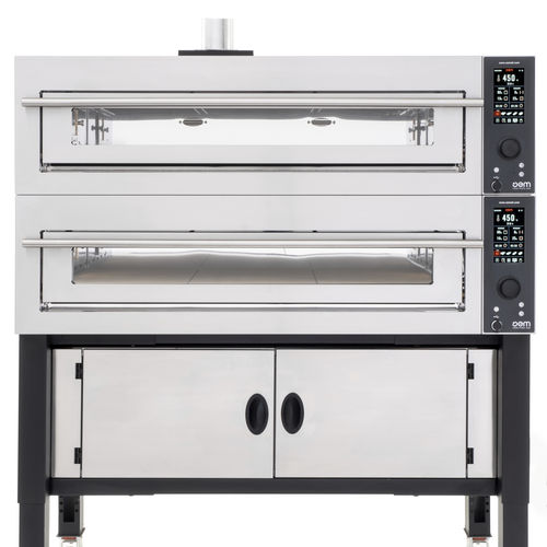 Forno a pizza professionale - SUPERTOP VARIO  - OEM - Pizza System - Your Pizza Hub - elettrico / a libera installazione / a 2 camere