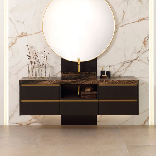 Mobile da bagno tutto in uno - ONDA - GAMADECOR – PORCELANOSA Grupo - contemporaneo / per uso residenziale / per uso contract