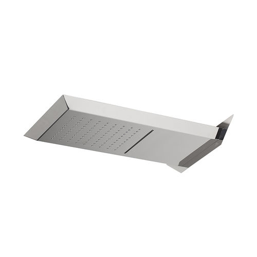 Soffione doccia da parete - OXO - NOKEN – PORCELANOSA BATHROOMS - rettangolare / a pioggia / a cascata