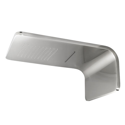 Soffione doccia da parete - LOUNGE - NOKEN – PORCELANOSA BATHROOMS - rettangolare / a pioggia / a cascata
