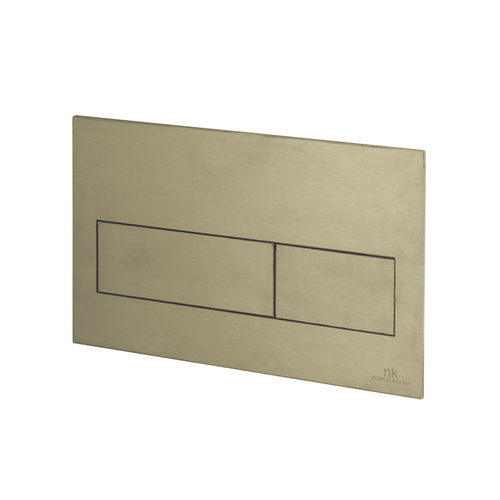 Placca di scarico doppia - TONO - NOKEN – PORCELANOSA BATHROOMS - per uso residenziale / per spazi pubblici / per servizi sanitari