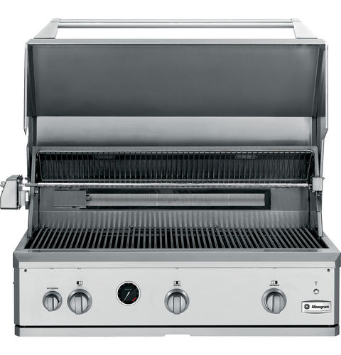 Barbecue a gas - ZGG420NBPSS - Monogram - professionale / da incasso / in acciaio inossidabile