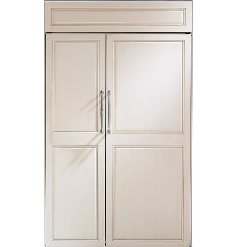 Frigorifero americano - ZIS480NX - Monogram - per uso residenziale / da incasso / bianco