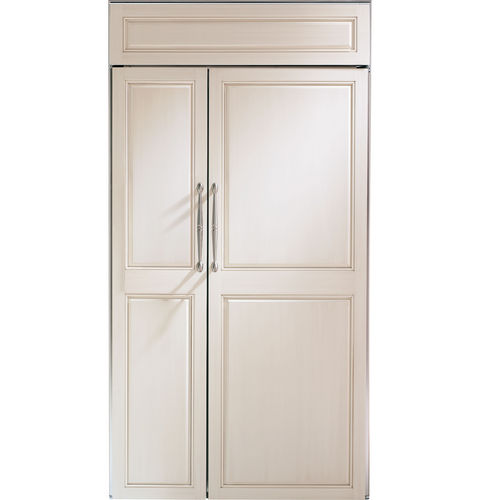Frigorifero americano - ZIS420NX - Monogram - per uso residenziale / da incasso / bianco