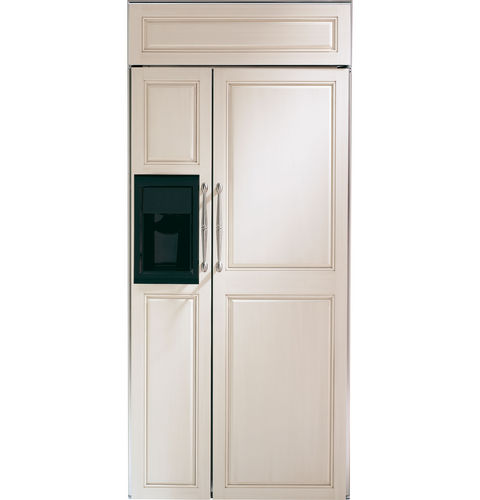 Frigorifero americano - ZISB360DX - Monogram - per uso residenziale / da incasso / bianco