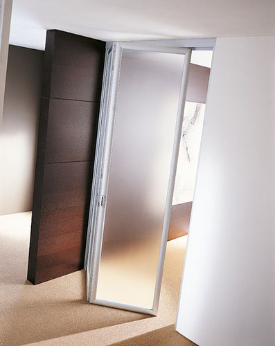 Porta da interno - MILO - Movi - in alluminio / a libro / contemporanea