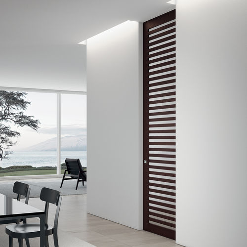 Porta in legno - PATMOS - Movi - da interno / in Plexiglas® / scorrevole