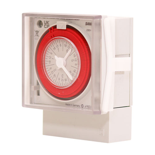 Temporizzatore analogico - 7 Day Timeclock - Elta - su guida DIN / programmabile