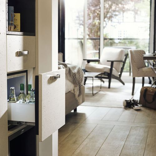 Minibar compatto - PRIMO UK - Minibar Systems - vetrato / a cassetti / a pozzetto