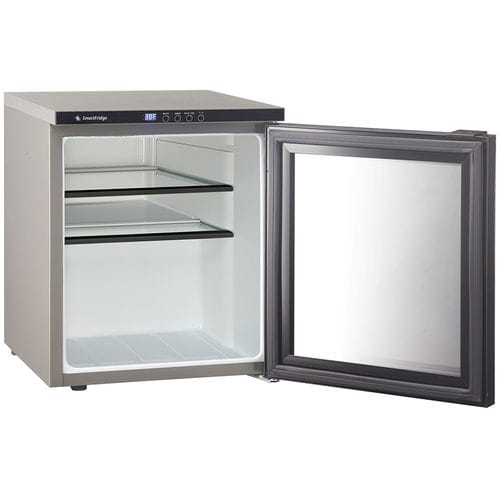 Minibar compatto - SmartFridge 50 - Minibar Systems - vetrato / tre porte / con sportello battente