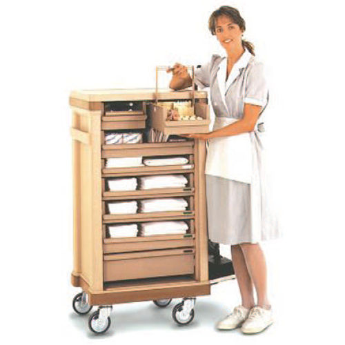Carrello di servizio - Minibar Systems - per hotel / in acciaio inossidabile