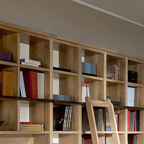 Libreria contemporanea - EVITA - L'OTTOCENTO - in legno / con scala integrata