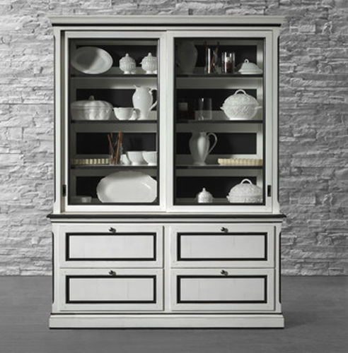 Credenza con alzata classica - LIVING - L'OTTOCENTO - in legno laccato / in legno massiccio